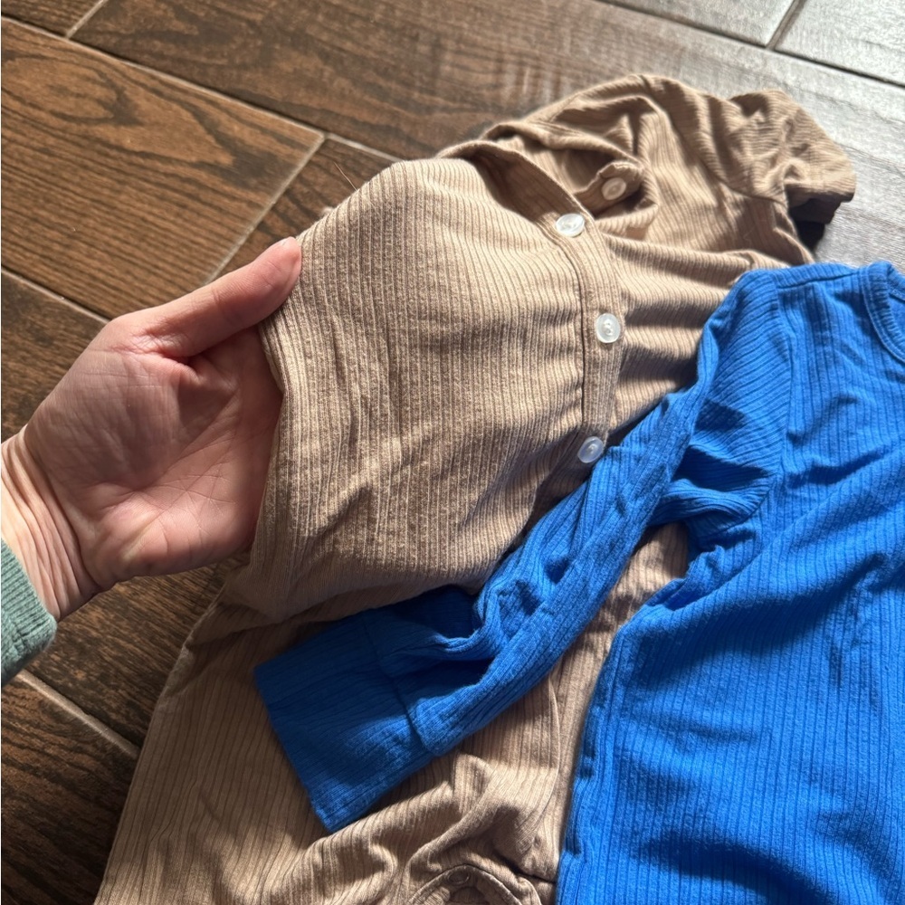 Kate Quinn Ribbed One-Piece Romper Bundle 2T - Picture 3 of 6